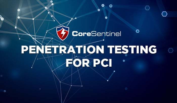 penetration testing for pci with Core Sentinel logo